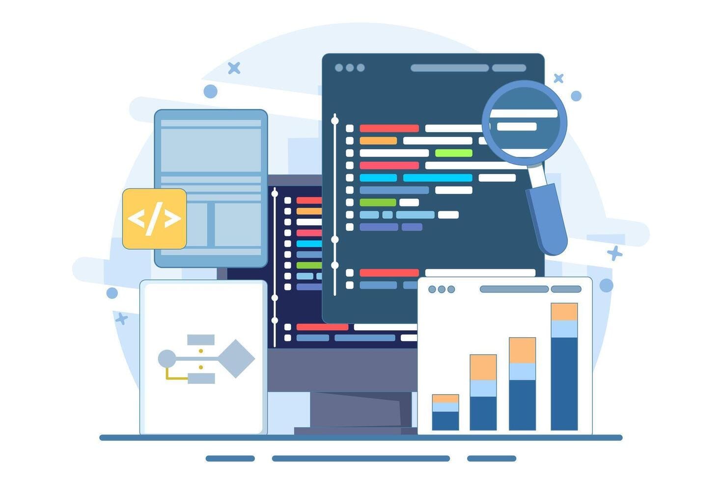 draw variables for project snake  using random function