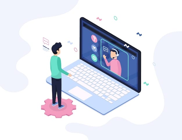 Free Vector isometric customer support illustration