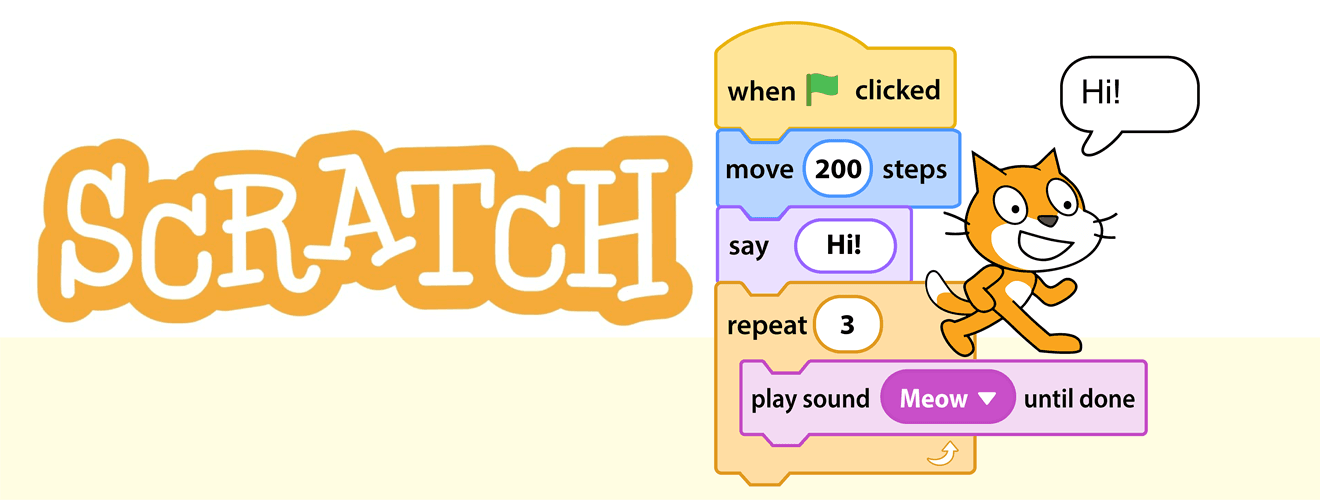 Scratch: Block based coding language for elementary school kids