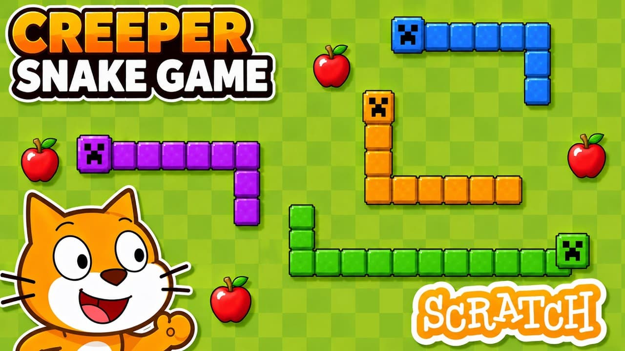 How to Make a Snake Game in Scratch Without Lists