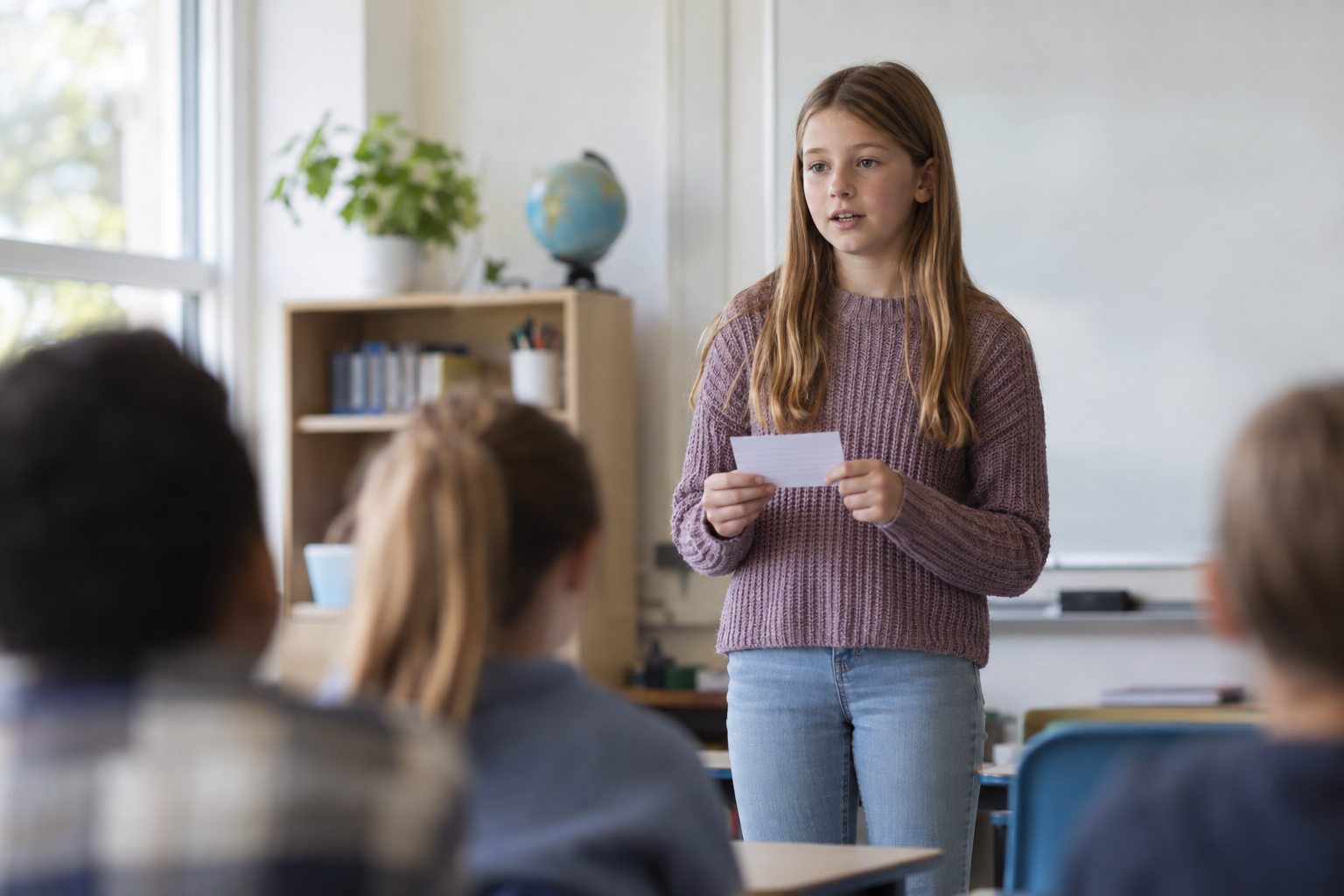 Why Your Child Freezes Up Presenting, and What Helps