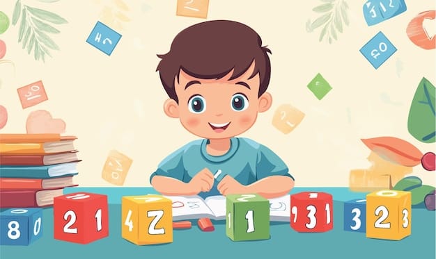 Young Student Engaged in Learning