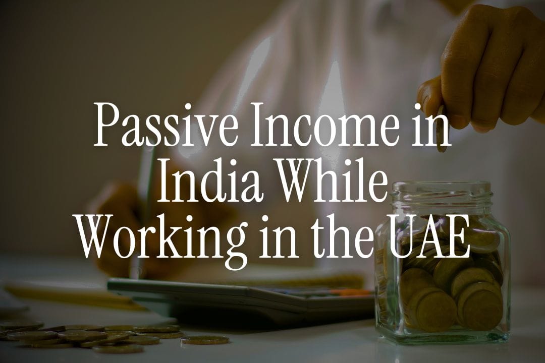 Passive income for NRIs