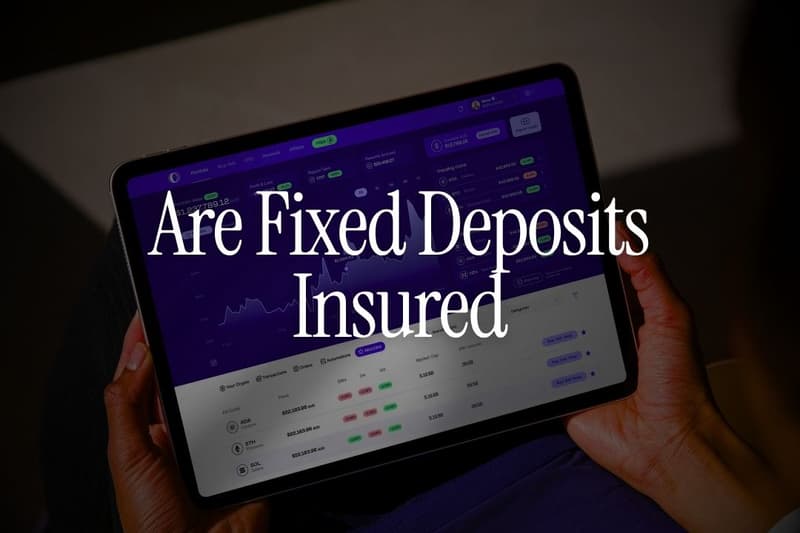 Are Fixed Deposits Insured