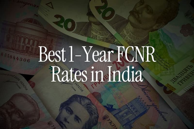 Best 1-Year FCNR Rates in India