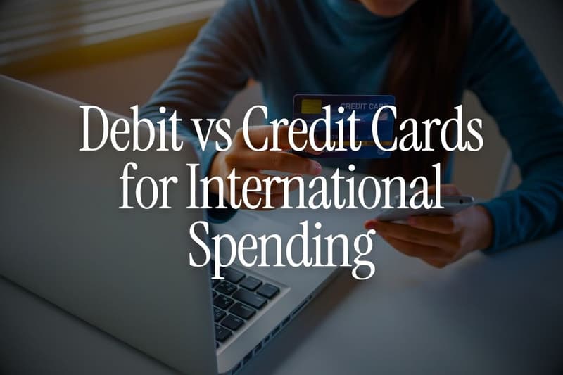 Debit vs Credit Cards for International Spending