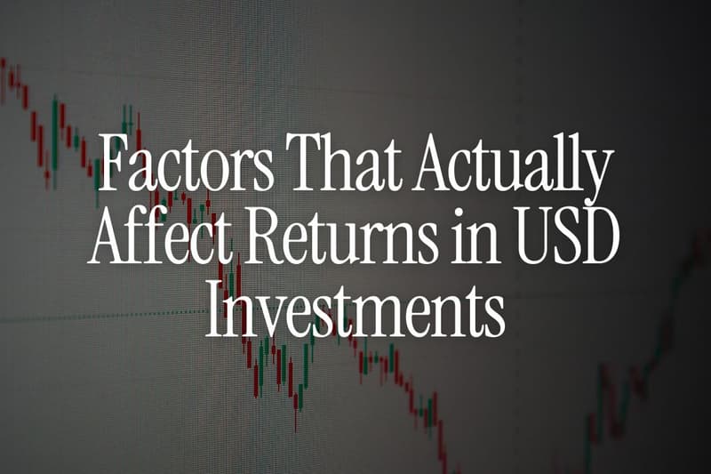 Factors That Actually Affect Returns in USD Investments