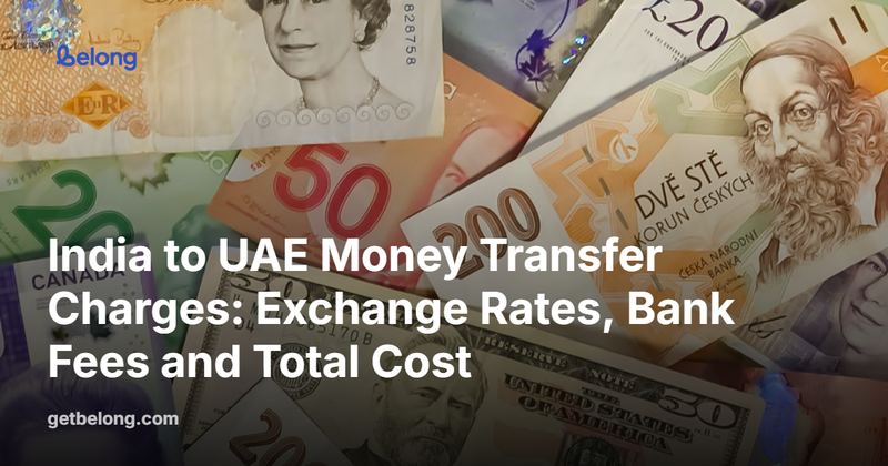 India to UAE Money Transfer Charges: Exchange Rates, Bank Fees and Total Cost