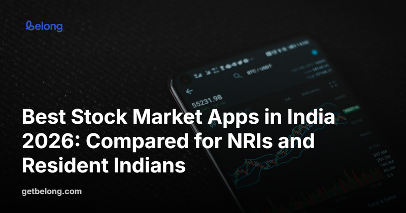 Best Stock Market Apps in India : Compared for NRIs and Resident Indians