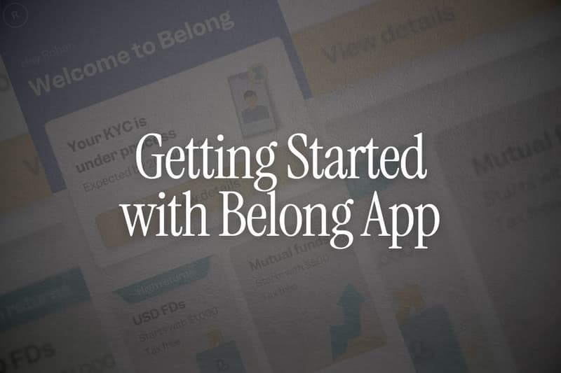 How to Open an Account on Belong (Step-by-Step Guide)