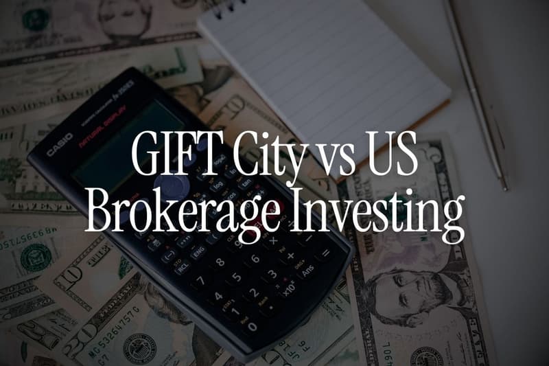 GIFT City vs US Brokerage Investing - Guide for NRIs