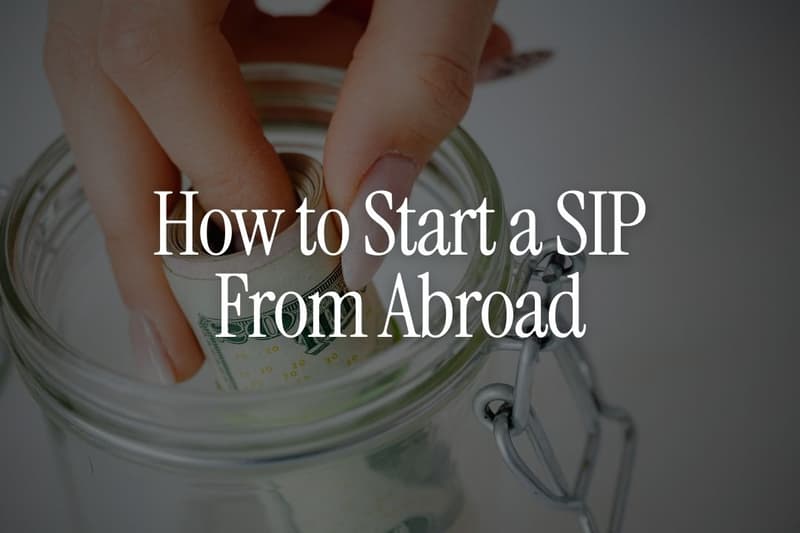 How to Start a SIP From Abroad - Step by Step