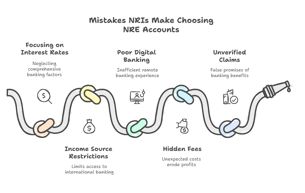 Mistakes Chooosing NRE Account