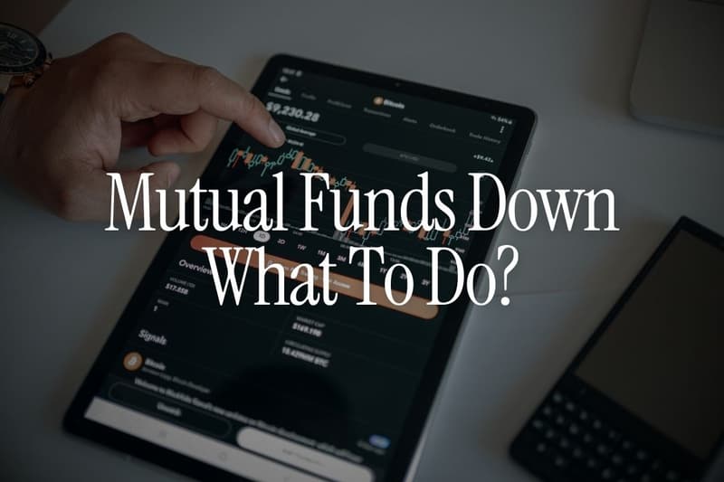 Mutual Funds Down: What To Do?