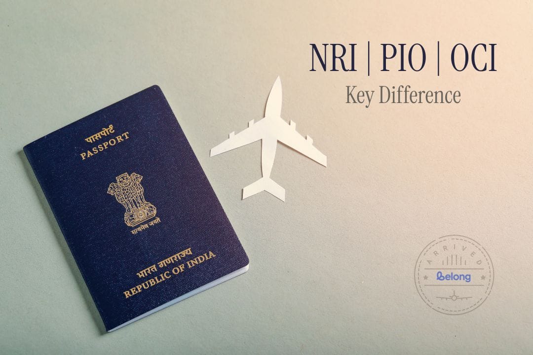  Difference Between NRI, PIO, and OCI