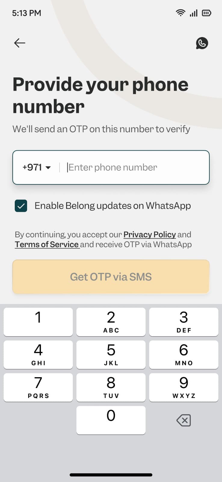 Get Started with Belong App