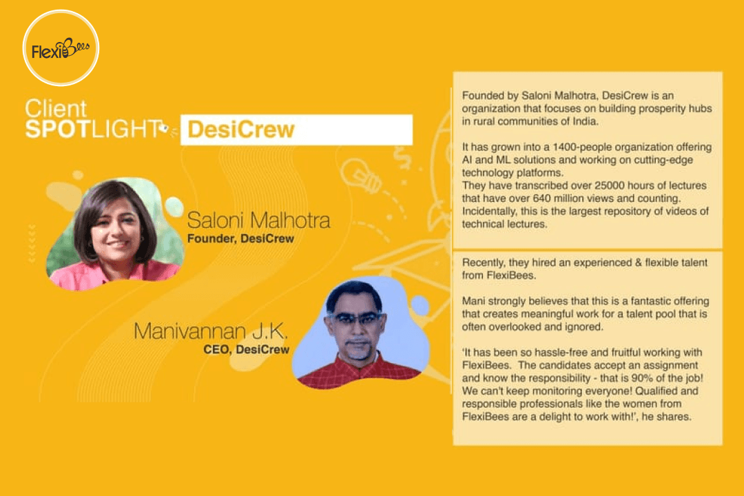 Client Showcase - DesiCrew