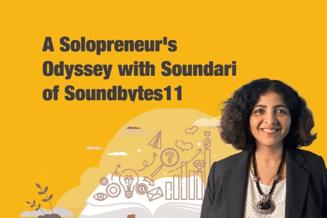A Solopreneur's Odyssey with Soundari of Soundbytes11