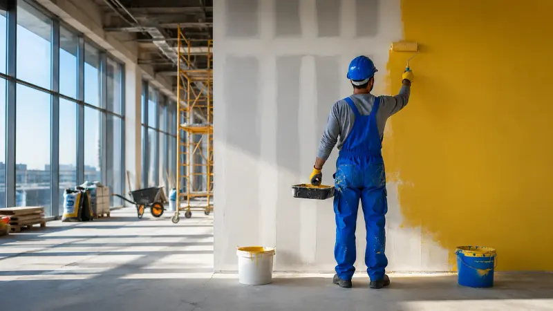 Average Cost to Paint a Commercial Building | flexcrewusa.com