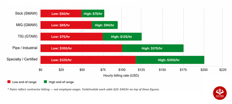 Average Welding Cost Per Hour | flexcrewusa.com