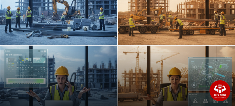 Crew Availability Planning for Multi-Site Projects