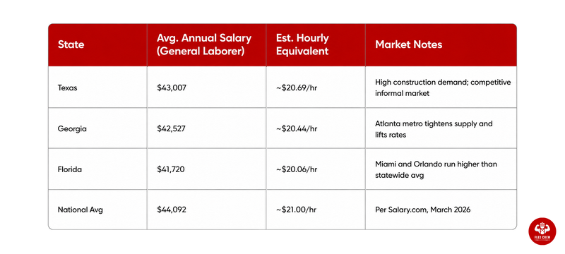 How much do day laborers cost | flexcrewusa.com