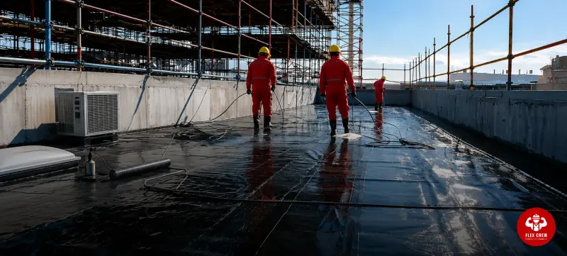 How much does commercial waterproofing cost | flexcrewusa.com