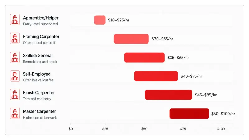 How much does it cost to hire a carpenter | flexcrewusa.com