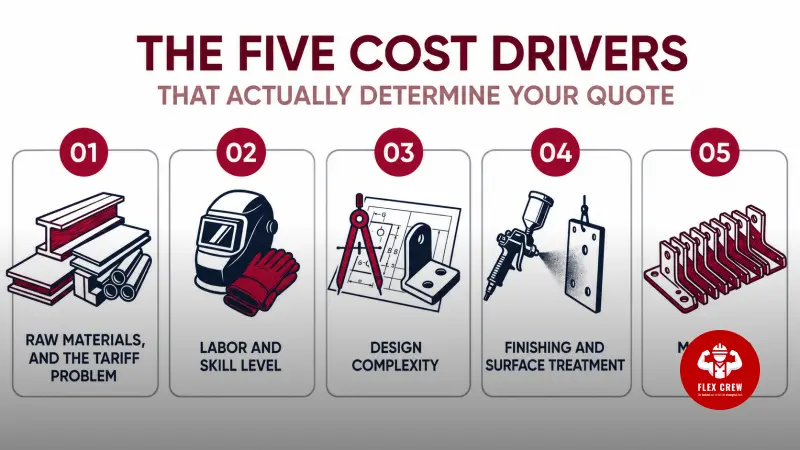 How much does metal fabrication cost | flexcrewusa.com