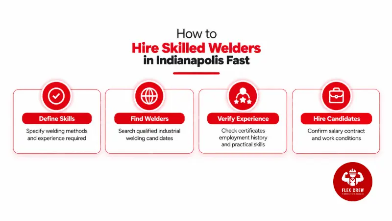 How to Hire Skilled Welders in Indianapolis Fast | flexcrewusa.com