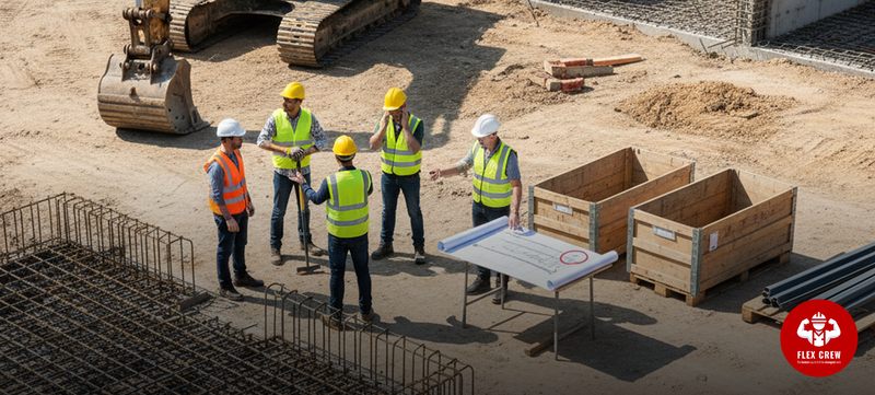 What causes downtime on construction projects | flexcrewusa.com