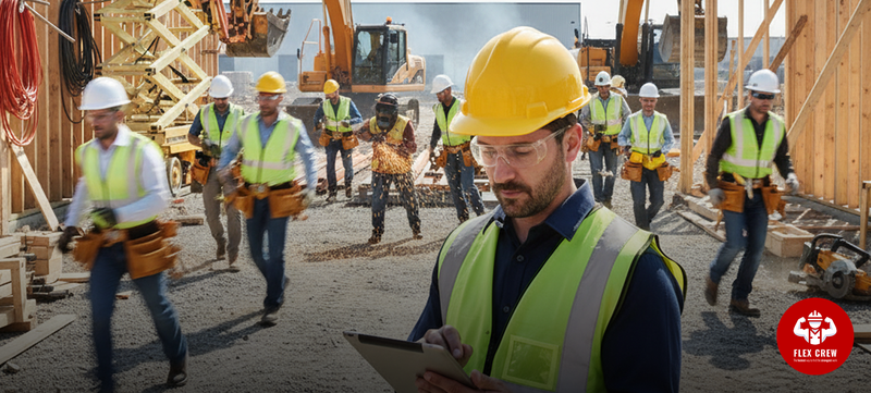 What is the fastest way to get construction labor | flexcrewusa.com