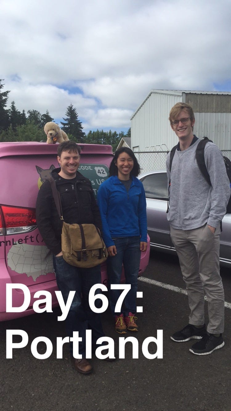 Day 67 // 6/11/2015 // Portland, Oregon → Bend, Oregon