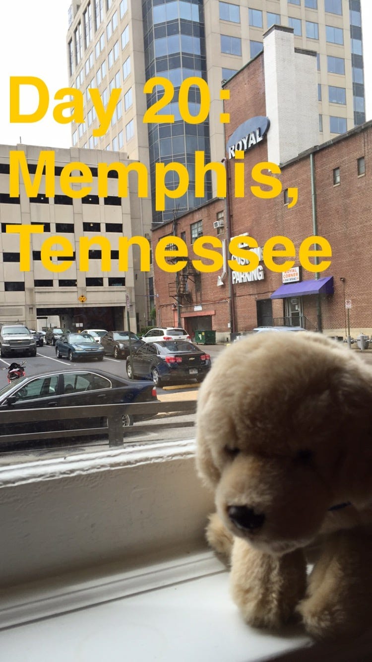 Day 20 // 4/25/2015 // Memphis → Nashville
