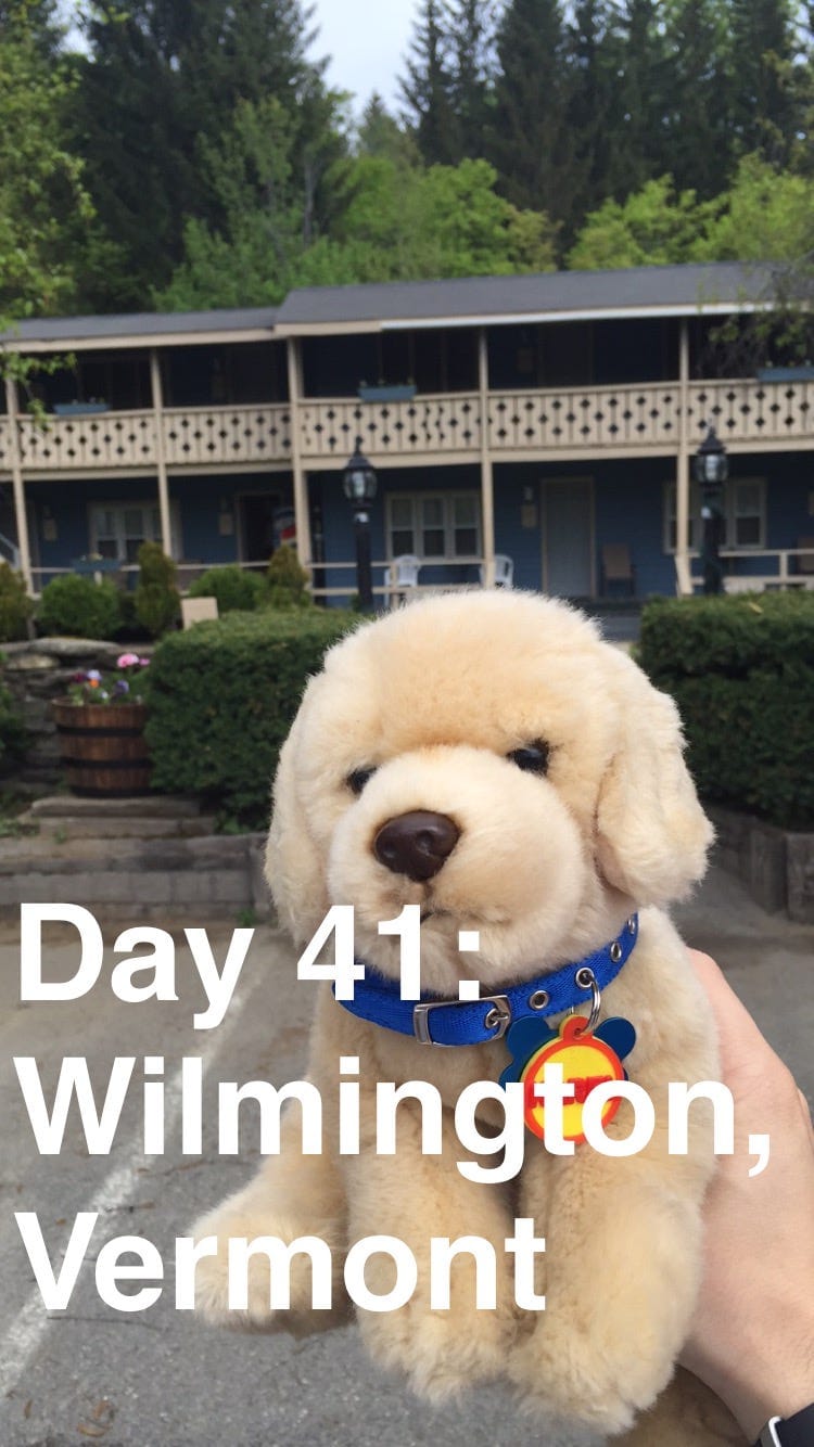 Day 41 // 5/16/2015 // Wilmington, Vermont → Victor, New York