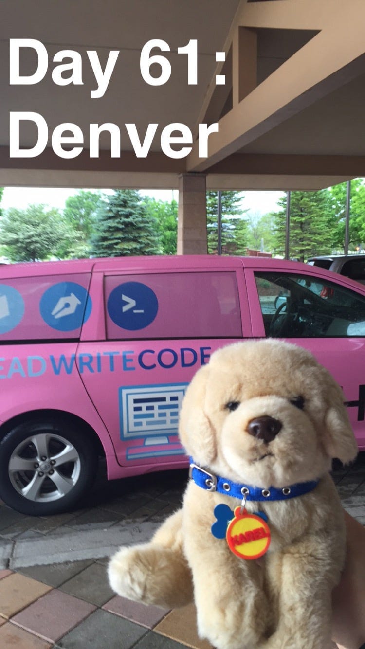 Day 61 // 6/5/2015 // Denver, Colorado→ Rawlins, Wyoming