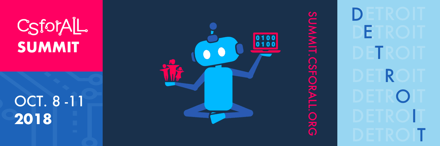 CodeHS Commitment at 2018 CSforAll Summit — New Courses, PD Sessions, & Graduate Credit!