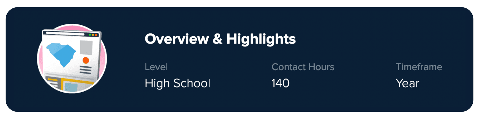New South Carolina Web Design and Development Course on CodeHS