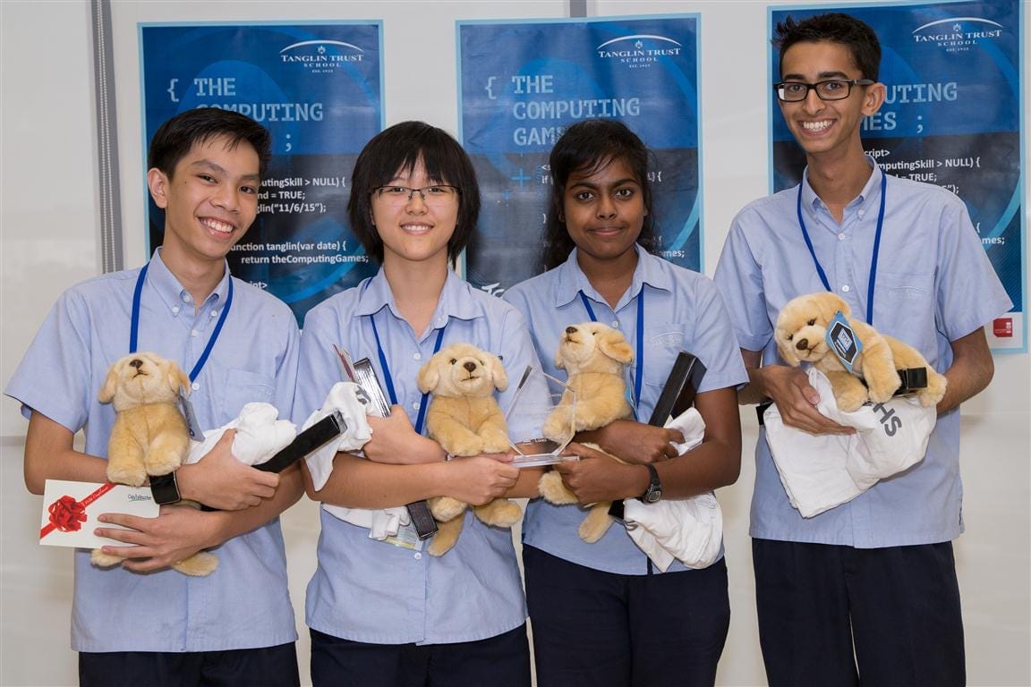 Tanglin Trust School in Singapore Hosts “The Computing Games”!