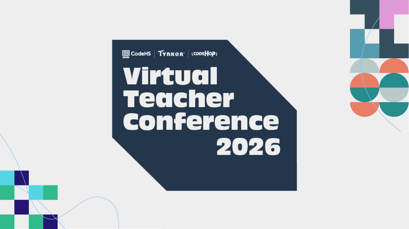 Join the Virtual Teacher Conference Featuring Tynker Sessions