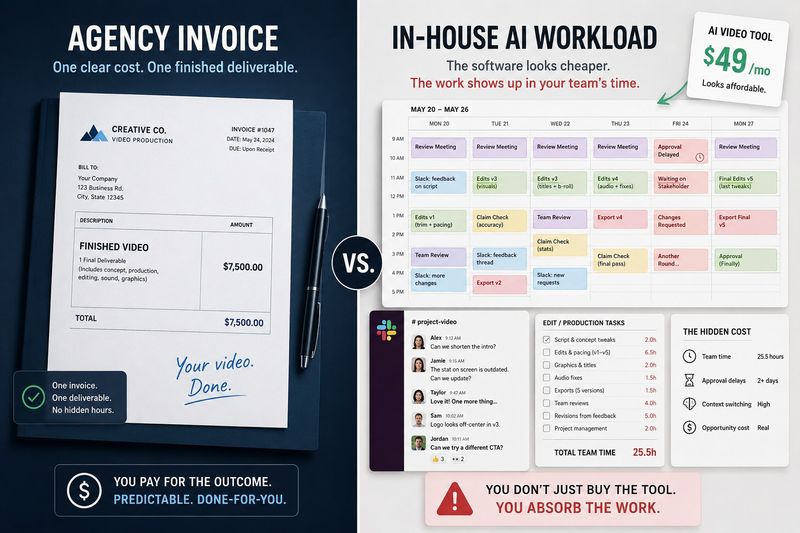The Real Cost Of Running AI Ad Production In-House