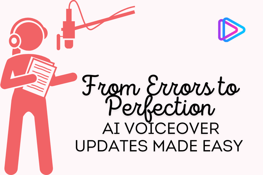 The Easiest Way to Fix Voiceover Errors and Update Videos with AI