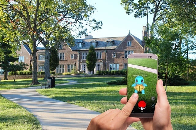 Pokémon Go - Augmented Reality Example