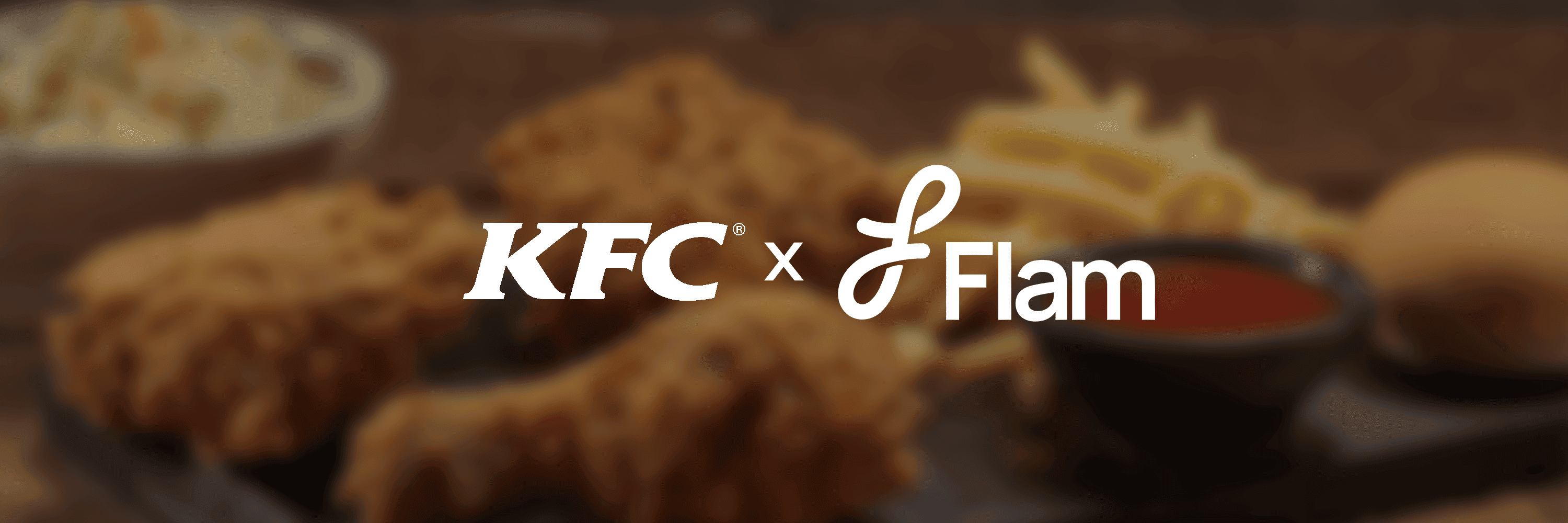 KFC Gold Ad with Flam Mixed Reality