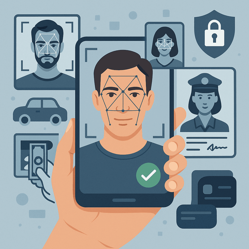 Crucial Part of face authentication