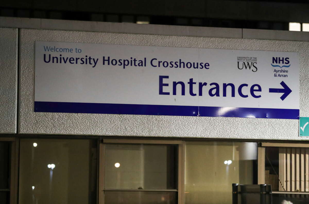 Scotland reports fewer COVID-19 hospitalizations with Omicron