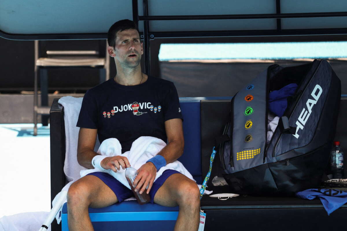 Djokovic confirms error made on Australian travel entry form