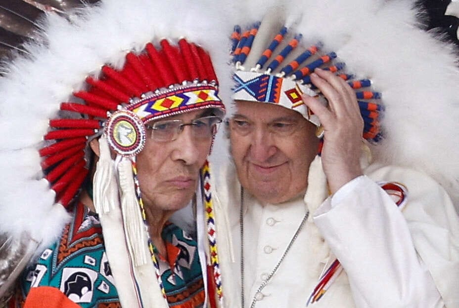 Pope apologizes for ‘deplorable evil’ of Canadian indigenous schools