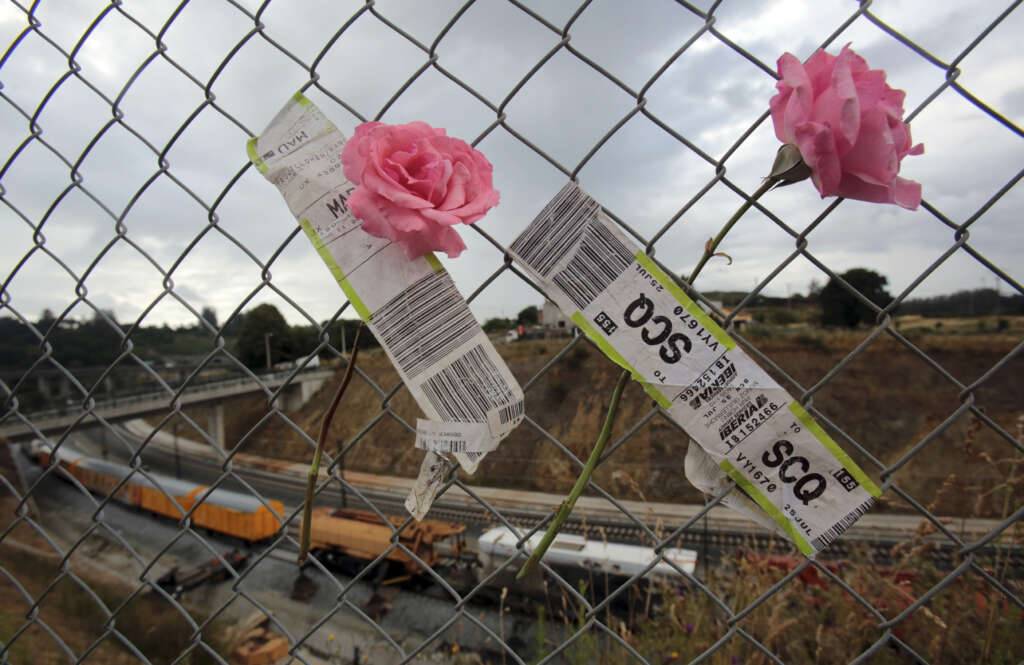 Jeers, scuffles as trial of 2013 Spanish train disaster that killed 80 begins