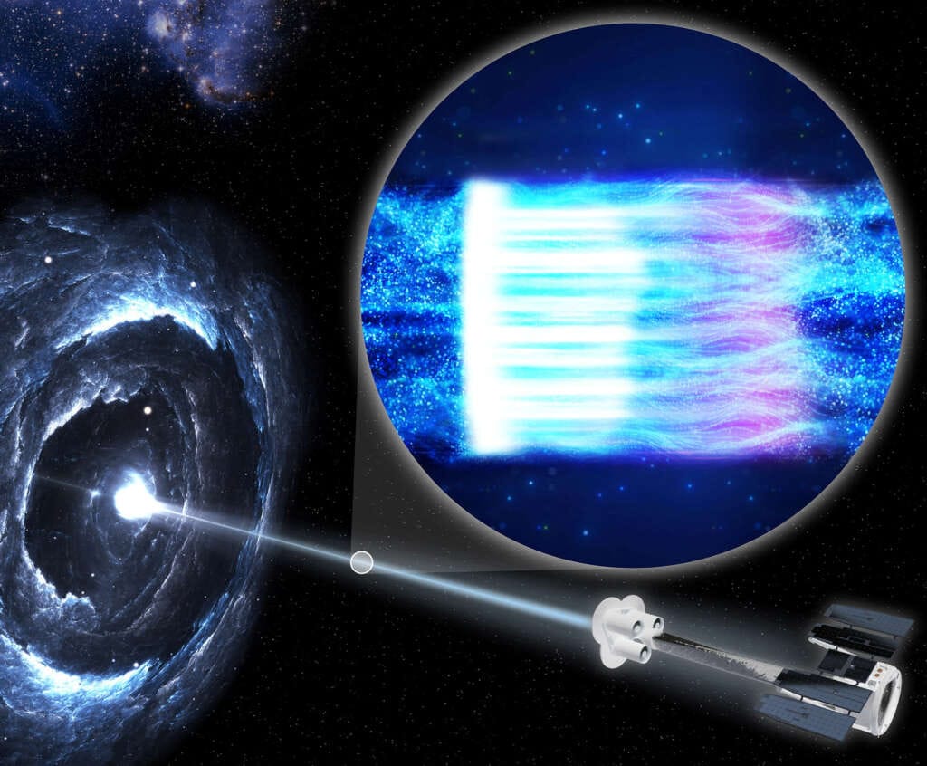 New space observatory helps solve mystery involving enormous black holes